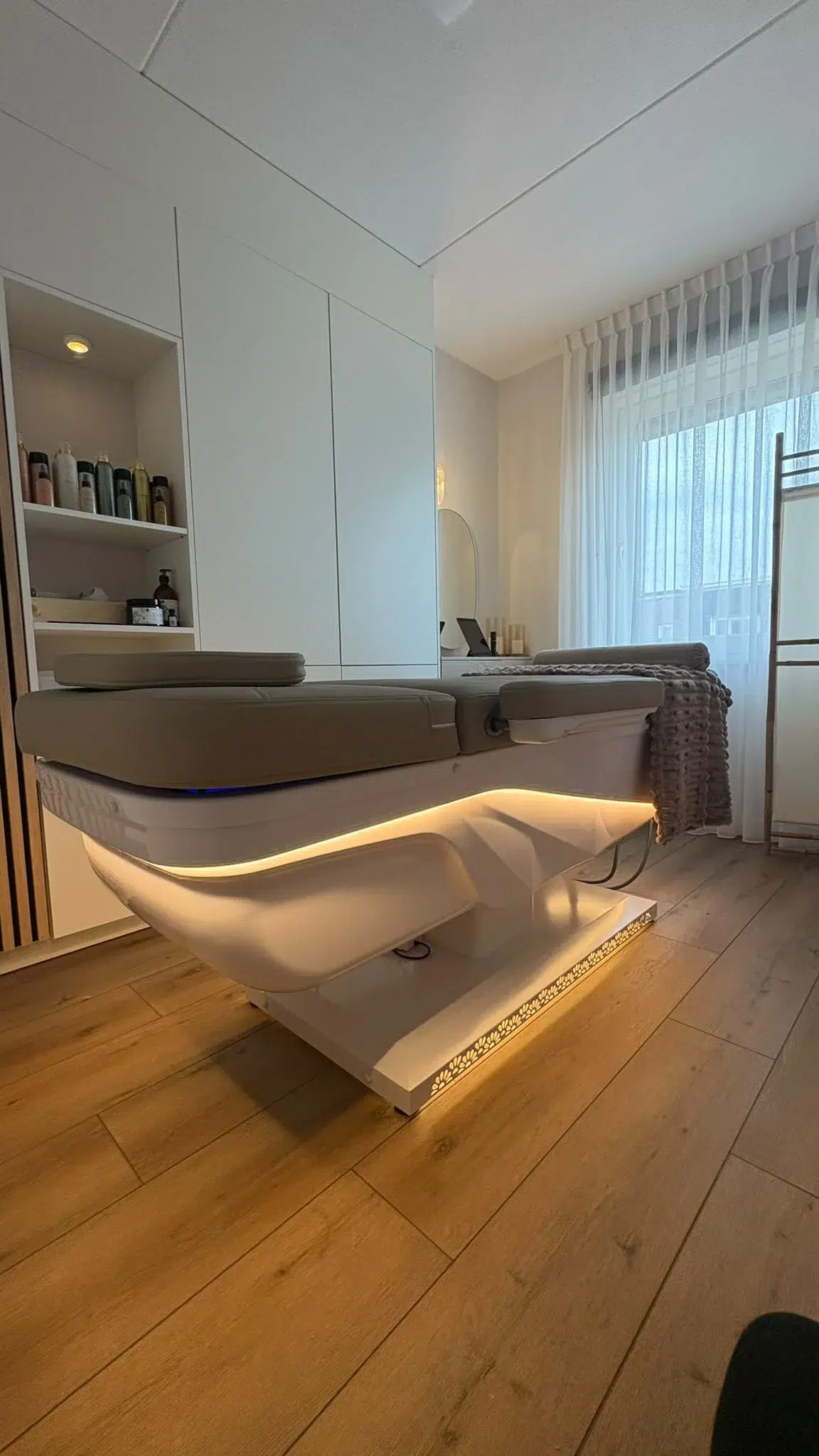 Headspa-behandeltafel in Namur